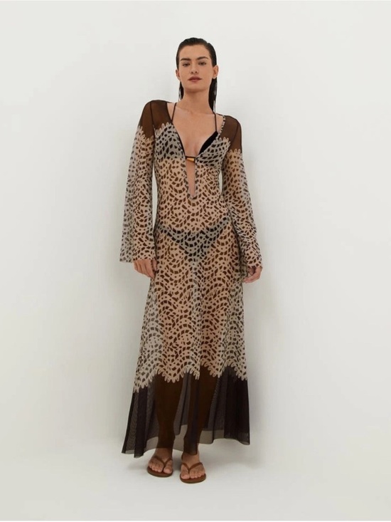 Caroline Constas Other - Caroline Constas Mesh Beach Cover Up